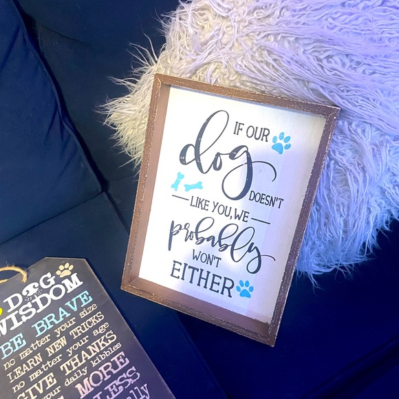 Dog sayings ( each saying is 5$ or all signs for 75$ if you want bundle